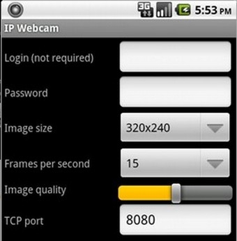 Android IP-webcam